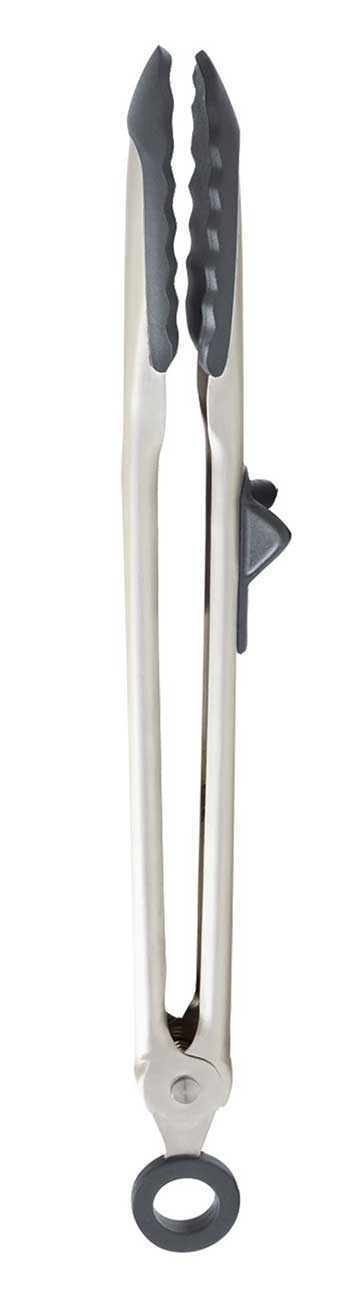 Tovolo Tip Top Tongs - Charcoal