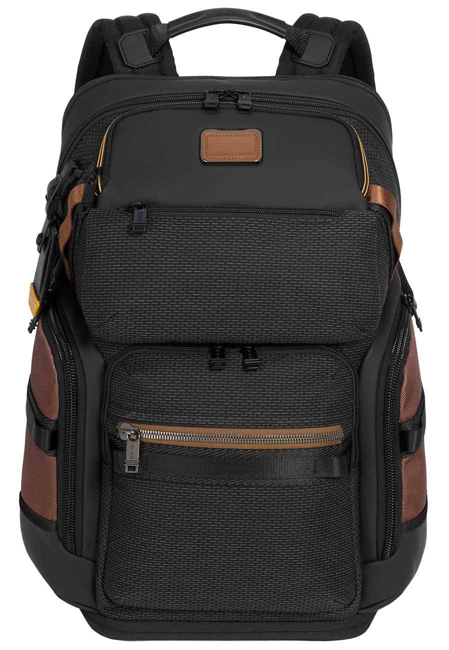 TUMI Alpha Bravo Nomadic Backpack in Black Onyx - 154246-A614