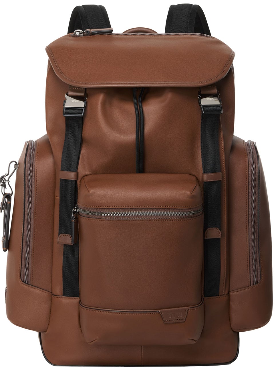 TUMI Harrison Griffen Flap Backpack in Cognac - 1565131221