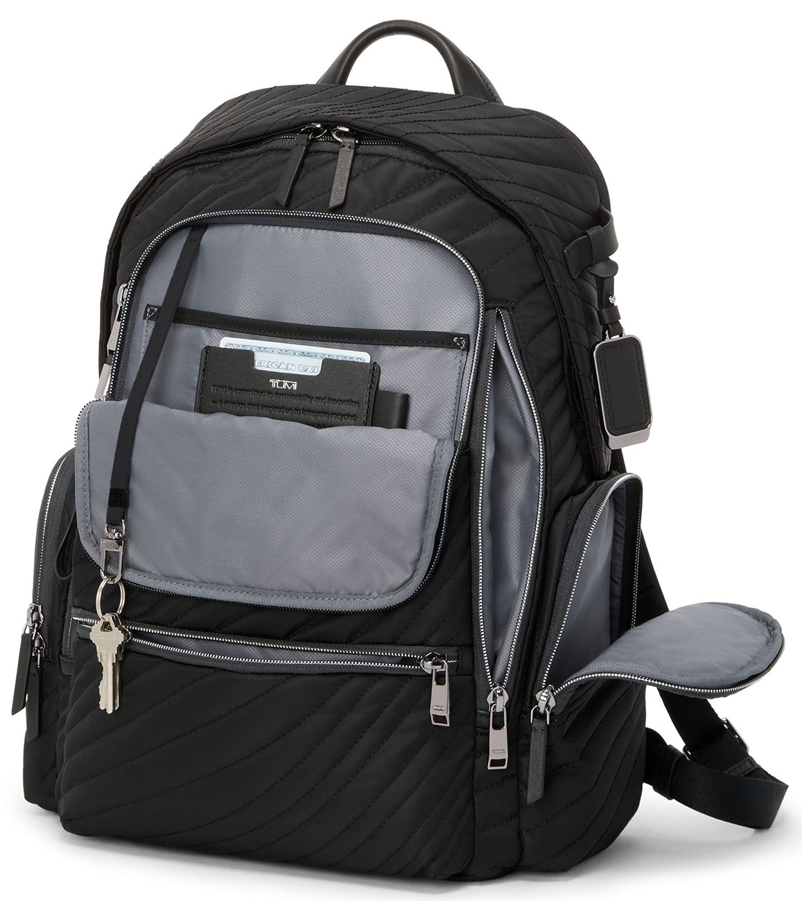TUMI Voyageur Celina Backpack in Black Quilted - 1565607668