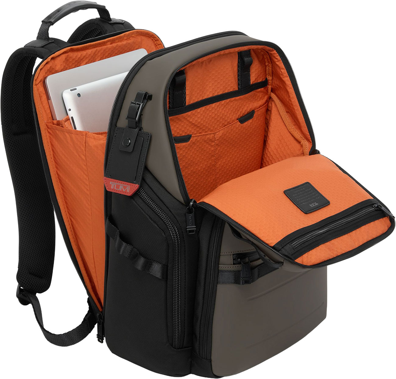 TUMI Alpha Bravo Terra Brown Search Backpack - 161869-B181