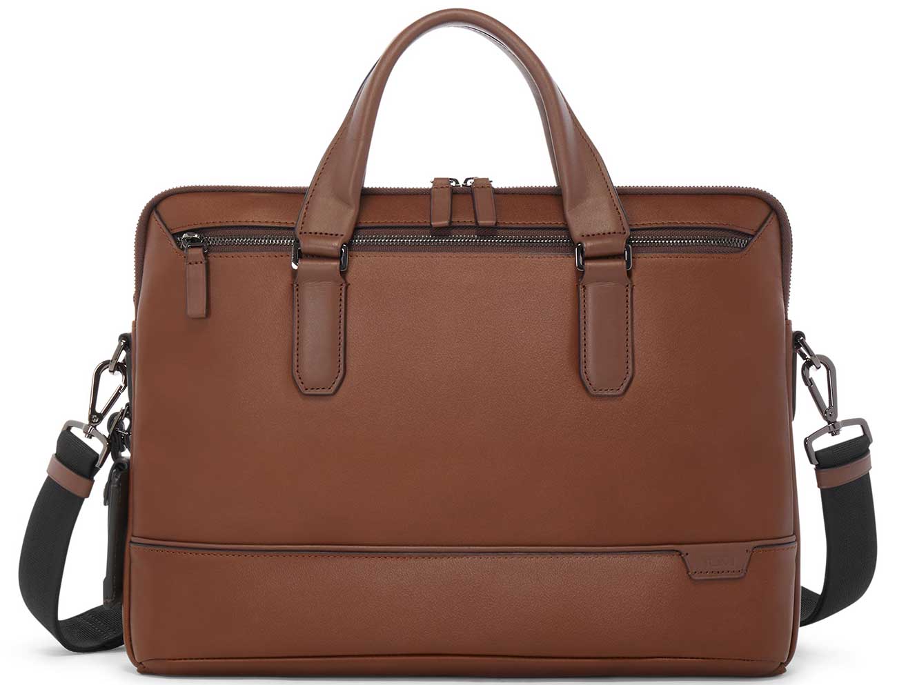 TUMI Harrison Sycamore Slim Brief in Cognac - 1502071221 
