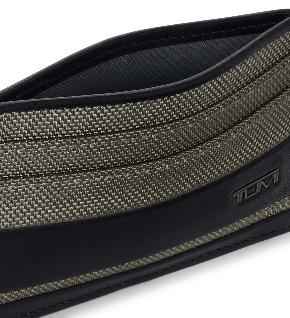 TUMI Alpha Grey Alloy Slim Card Case - 135633A872