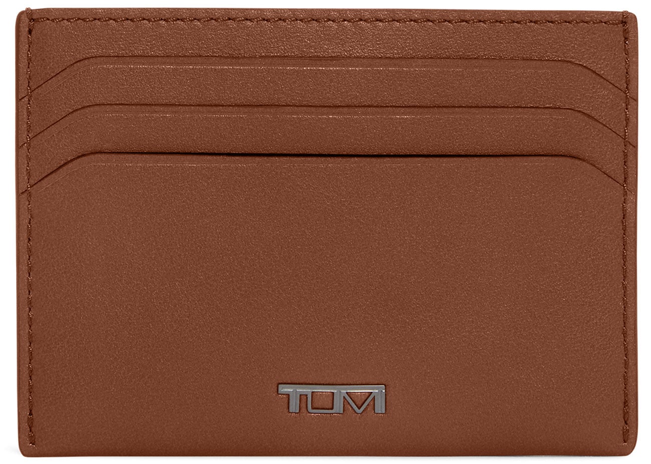 美品✨TUMI メンズ ビジネス タオス 6890D オールレザー ブラウン 茶 TUMI Nassau Slim 6 Credit Card Case in Cognac - 1591521221