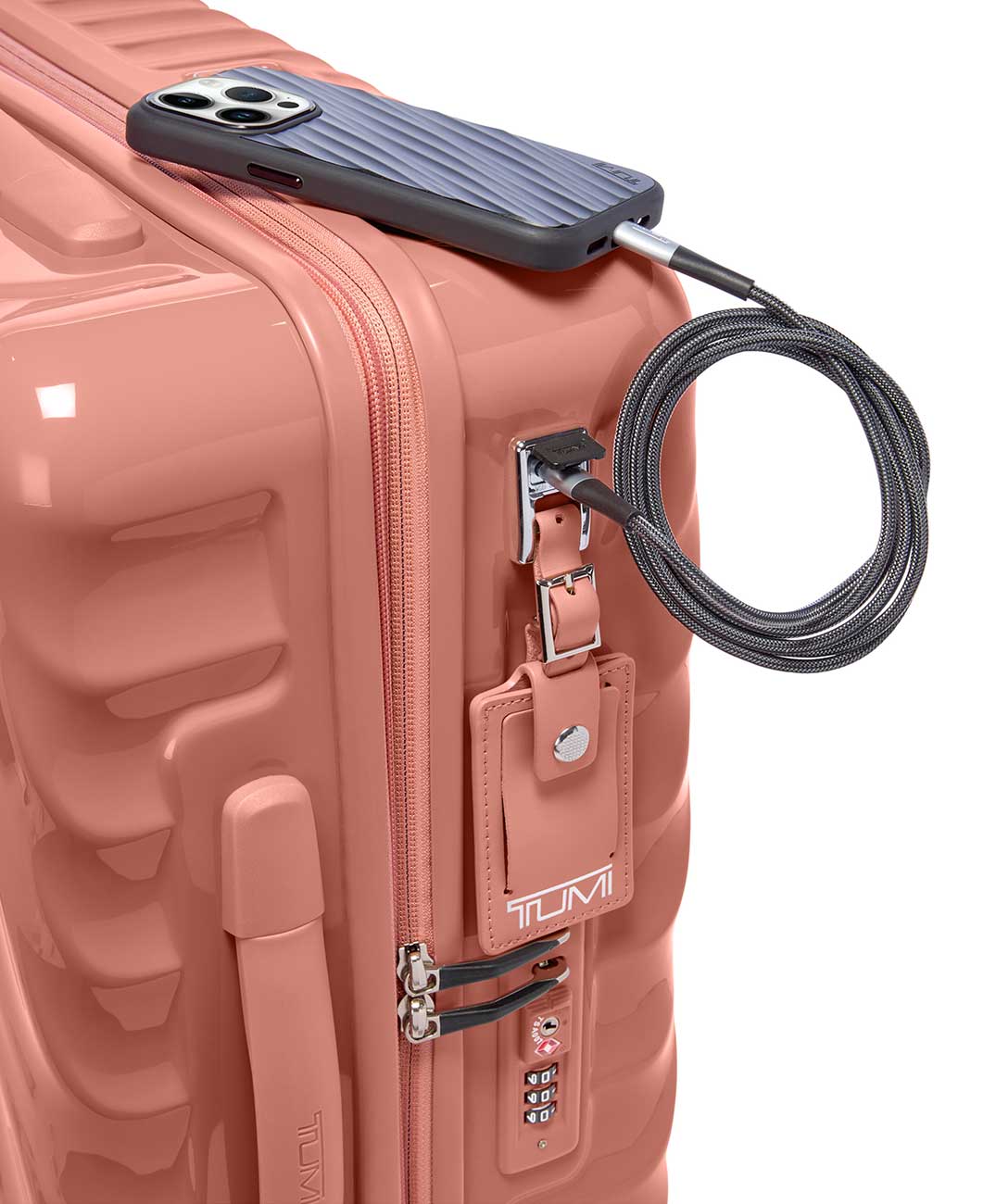 TUMI 19 Degree Large Expandable Carry-On in Pink Clay | Abt