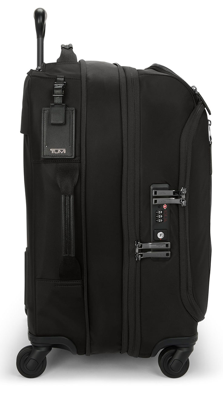 TUMI Voyageur Leger International Gunmetal & Black Carry-On