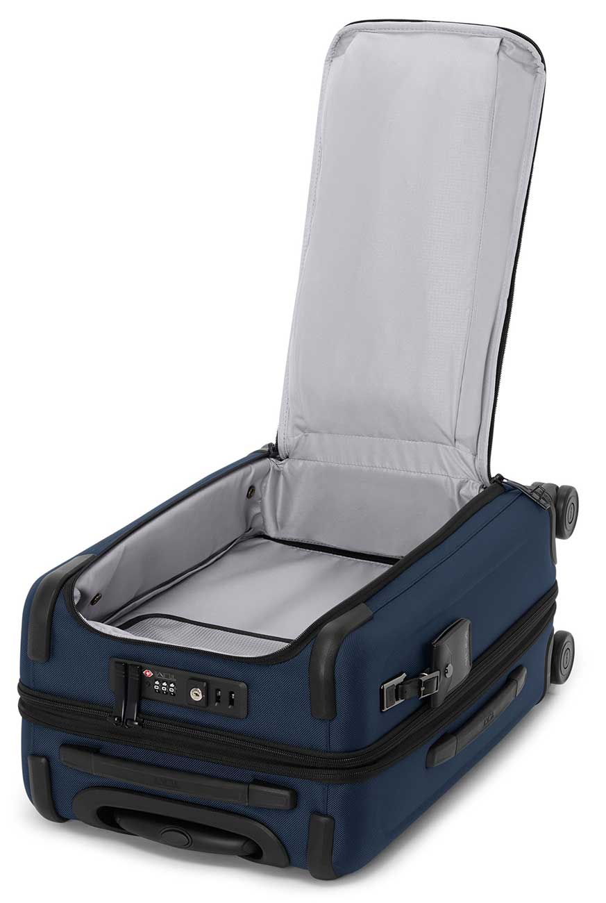 TUMI Alpha Dual Access Expandable Carry-On in Navy