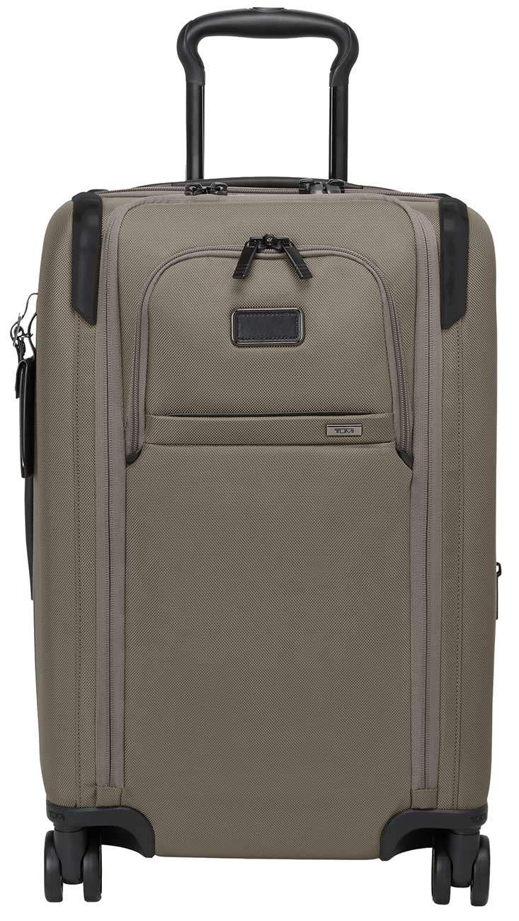 TUMI Alpha Dual Access Expandable Carry-On in Grey Alloy - 159002A872