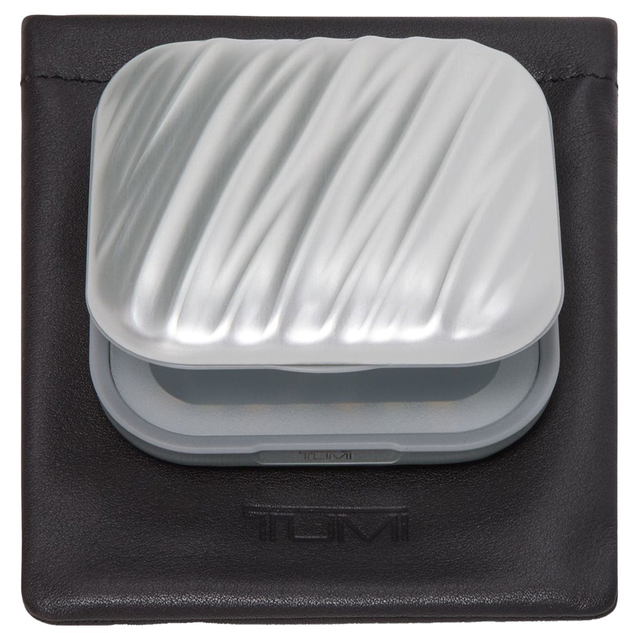TUMI 19 Degree Aluminum Compact Mirror in Silver - 1524861776