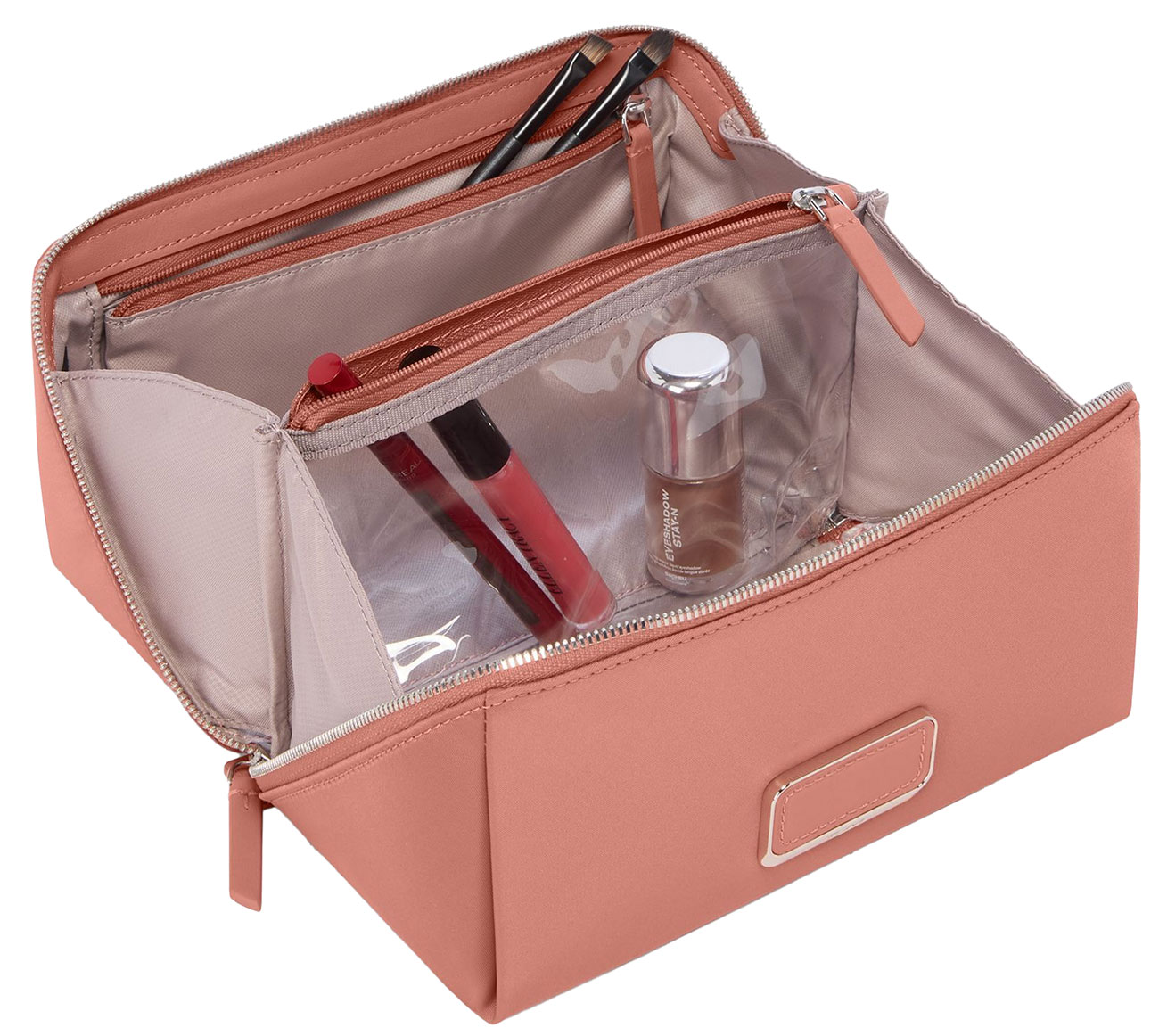 TUMI Voyageur Dallas Cosmetic in Pink Clay - 154175A869
