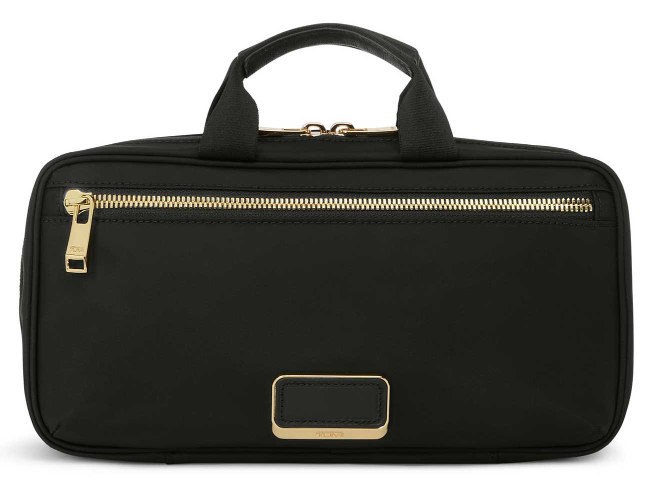 TUMI Voyageur Madeline Cosmetic - Small - in Black|Gold