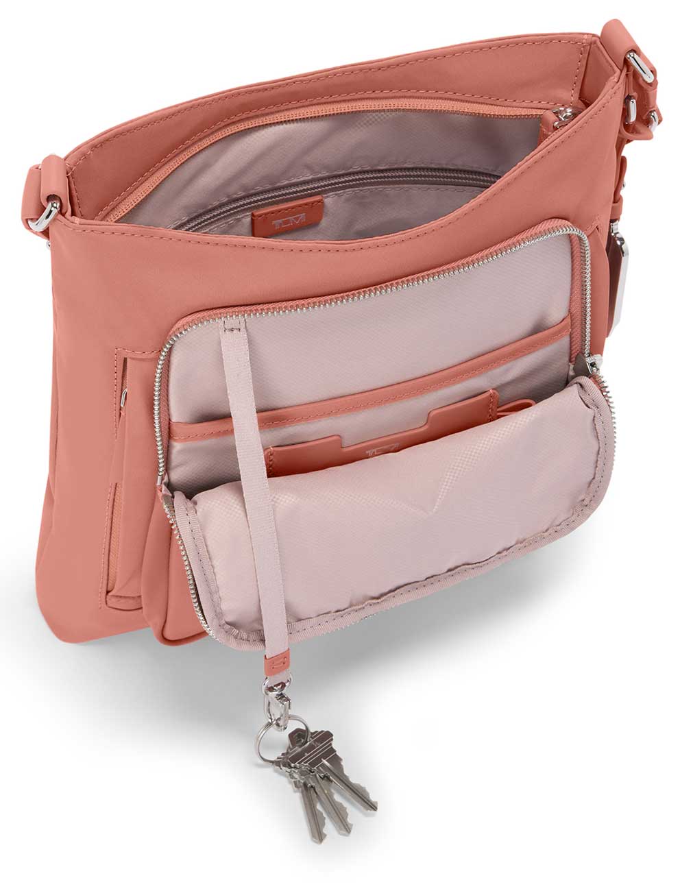 ユミコアボディ TUMI Voyageur Tyler Crossbody in Pink Clay - 146581A869