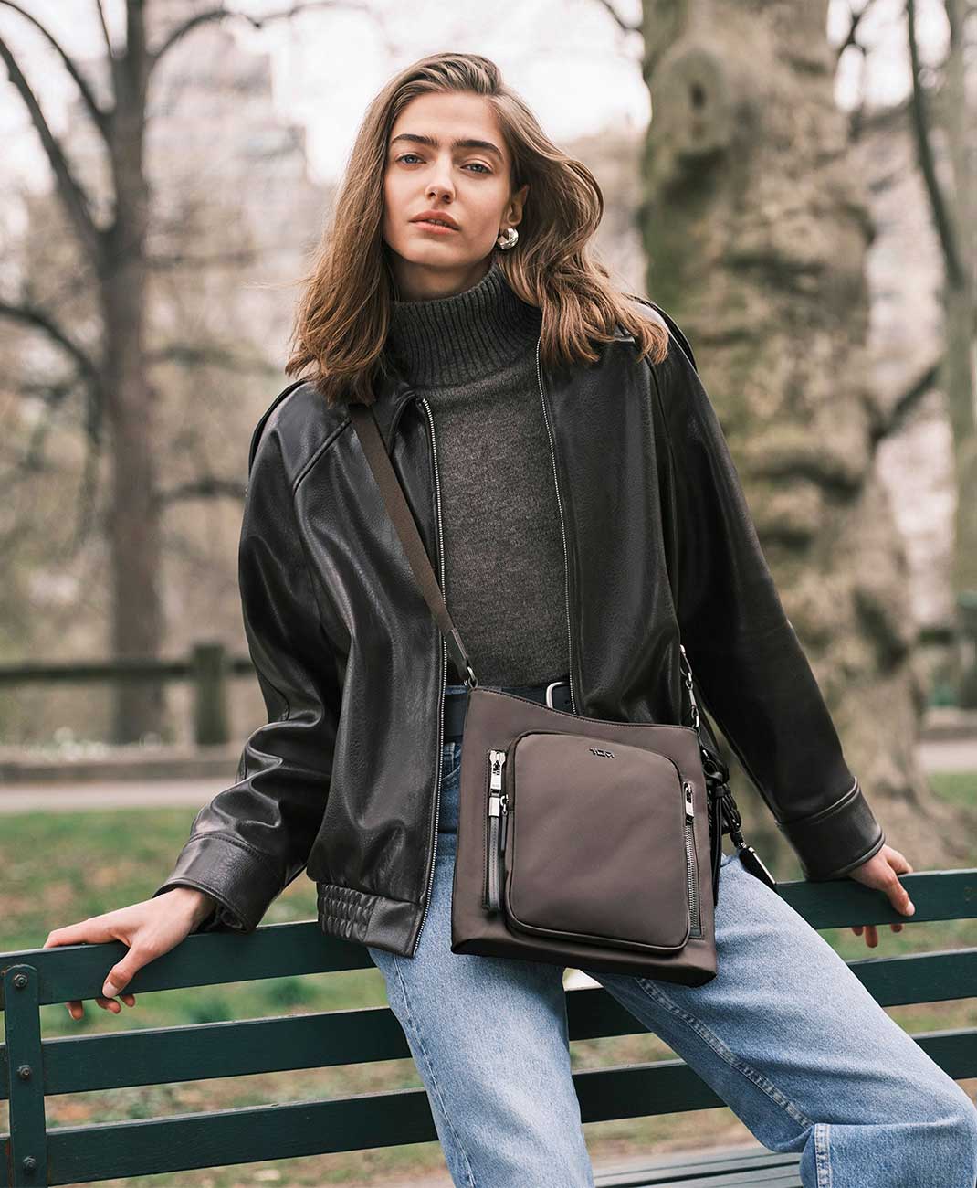 TUMI Voyageur Tyler Crossbody in Mink - 146581T315