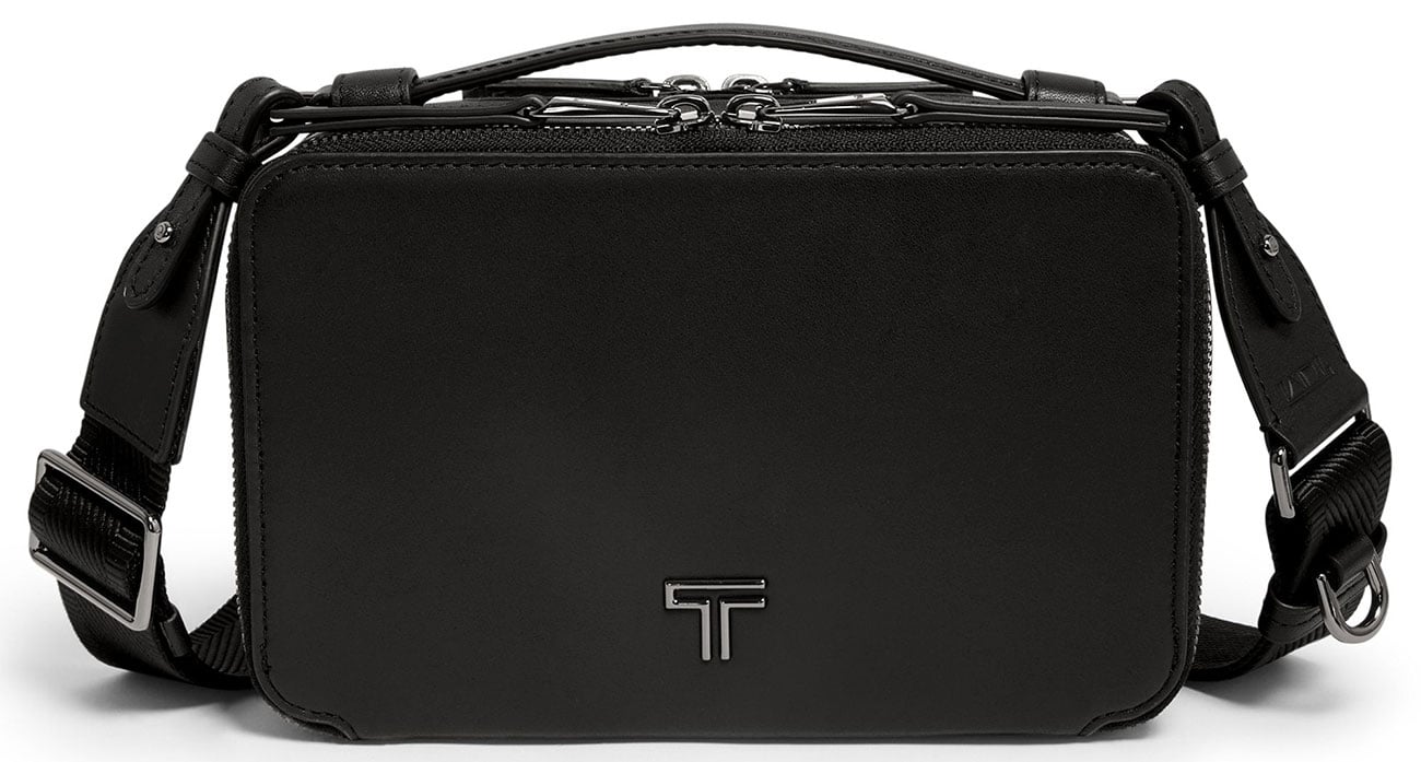 TUMI Voyageur Myla Crossbody in Black|Gunmetal - 152456T522