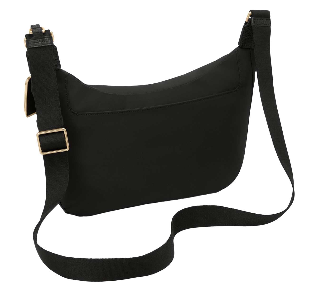 TUMI Voyageur Alabama Crossbody Sling in Black and Gold