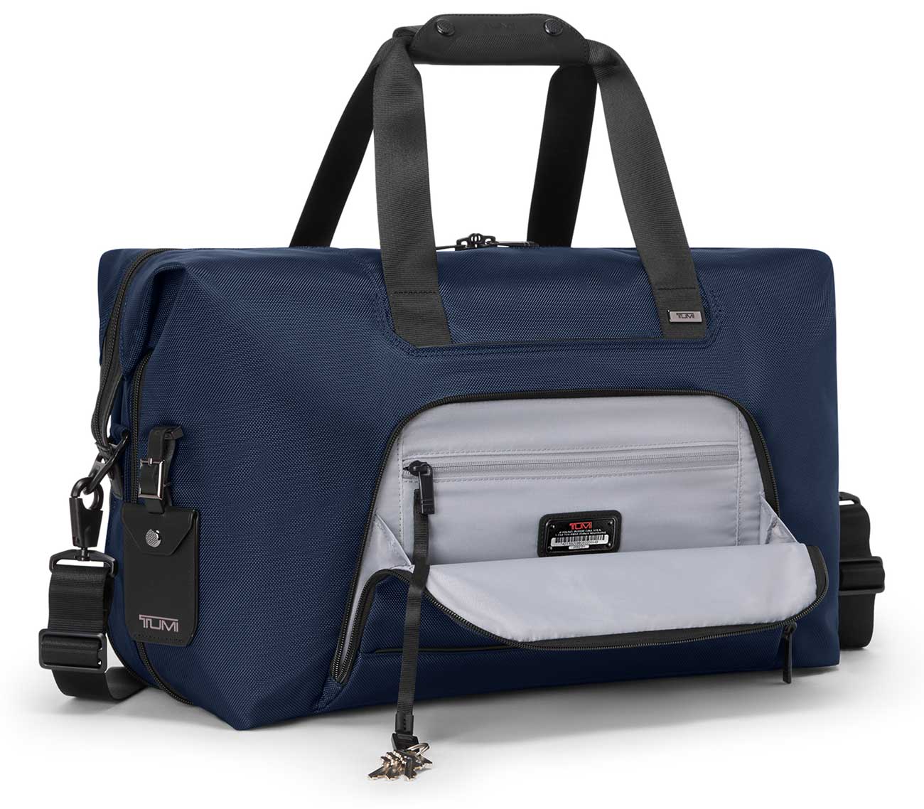TUMI Alpha Double Expansion Duffel in Navy - 1589641596