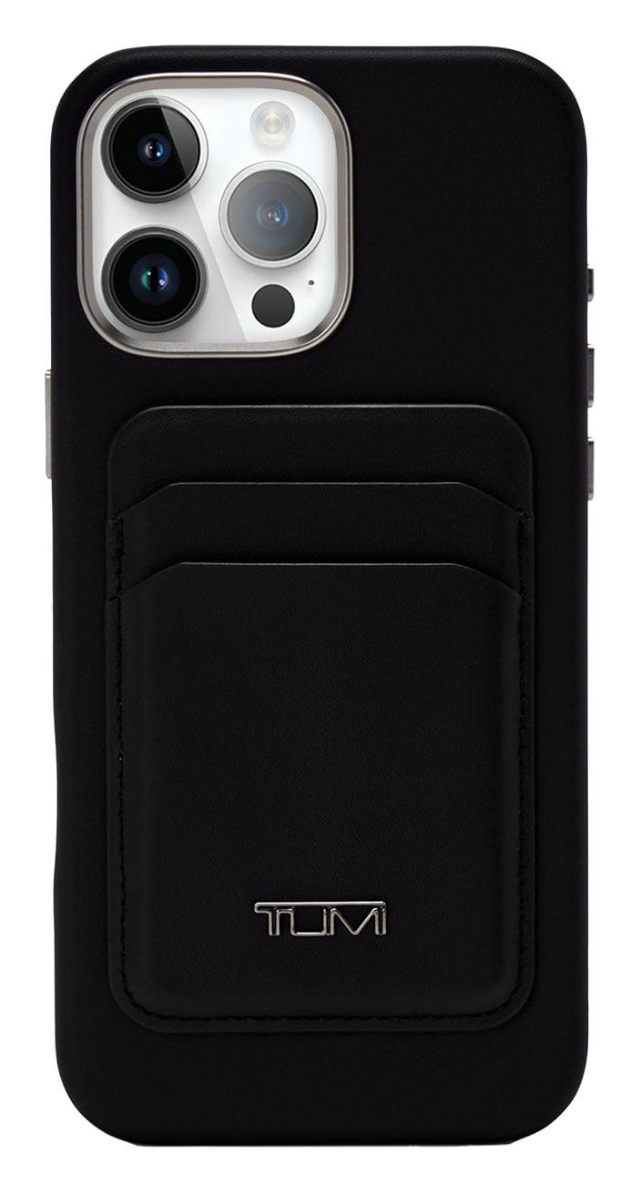 TUMI MagSafe Wallet iPhone 16 Pro Max Case in Black - 1540091041