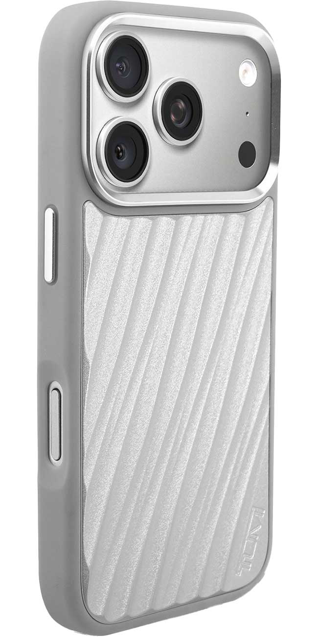 TUMI Aluminum iPhone 17 Pro Case in Silver - 1594071776