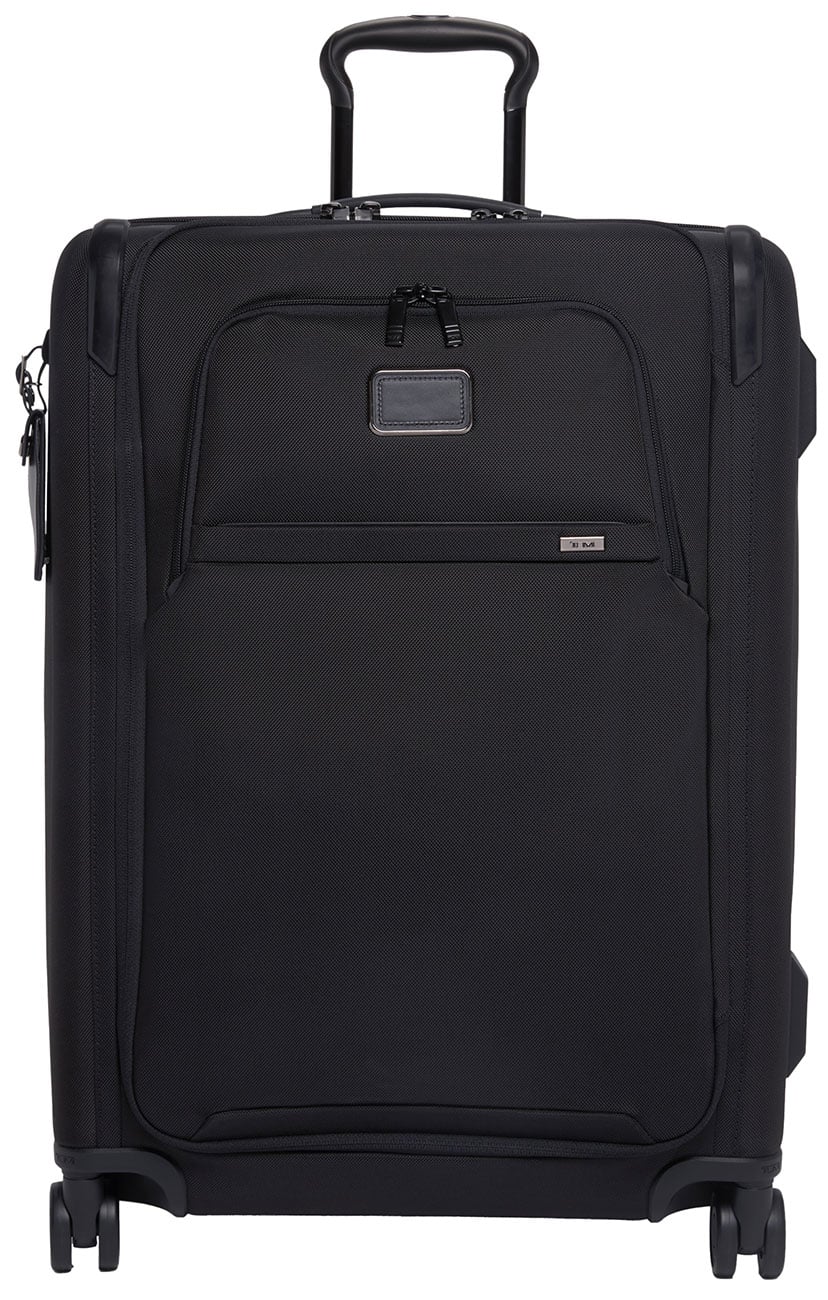 TUMI Alpha Medium Dual Access Expandable Checked in Black - 1590041041