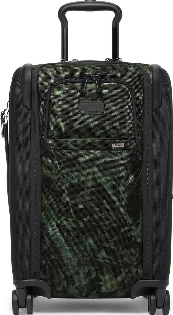 TUMI Alpha Dual Access Expandable Carry-On in Forest Camo