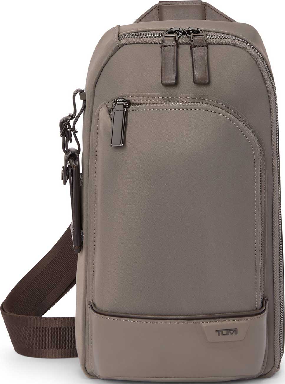 TUMI Harrison Gregory Sling in Taupe Driftwood | Abt