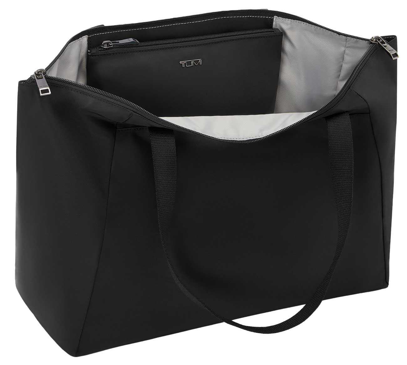 TUMI Voyageur Just In Case Medium Tote in Black/Gunmetal