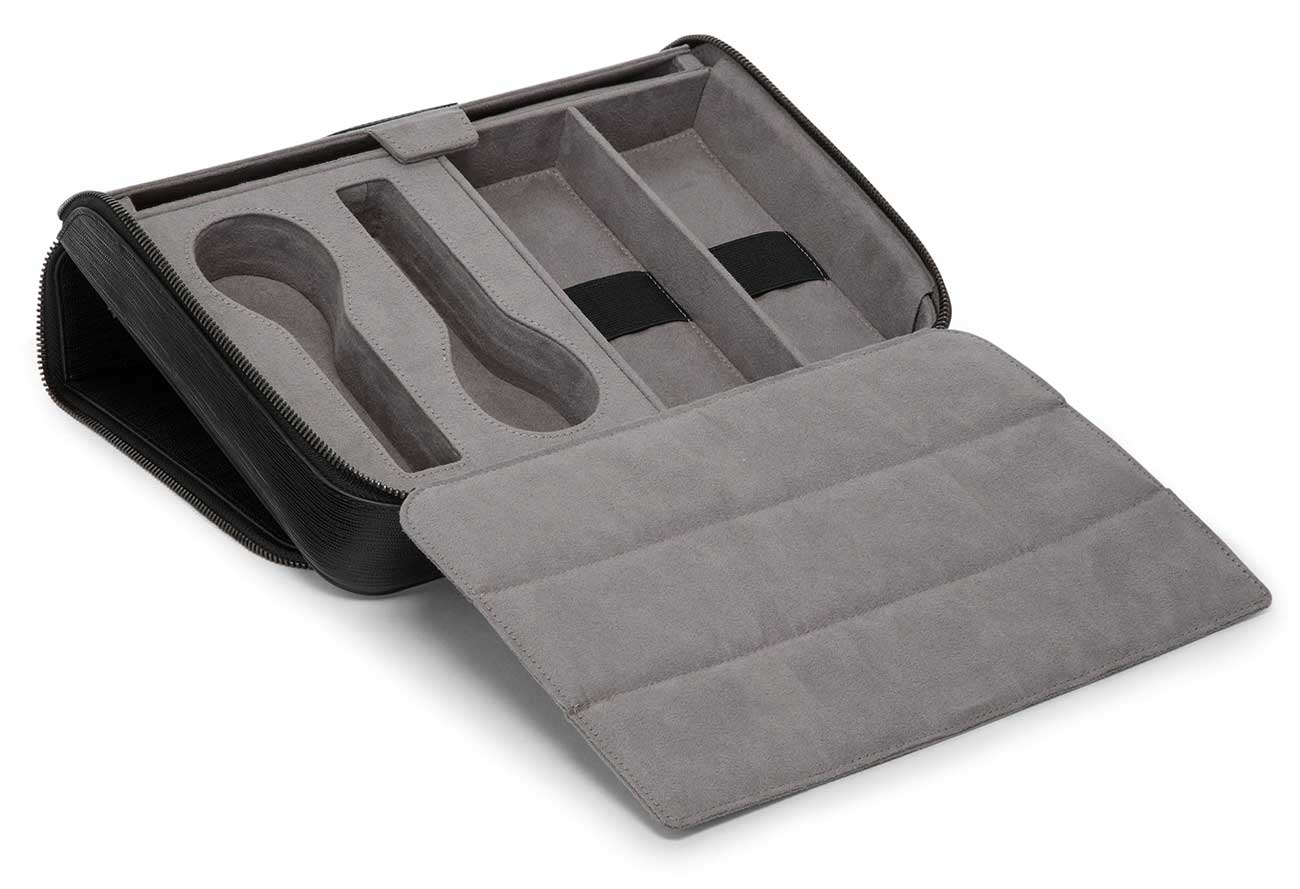 TUMI Travel Accessories Case in Black Embossed - 156648-T527