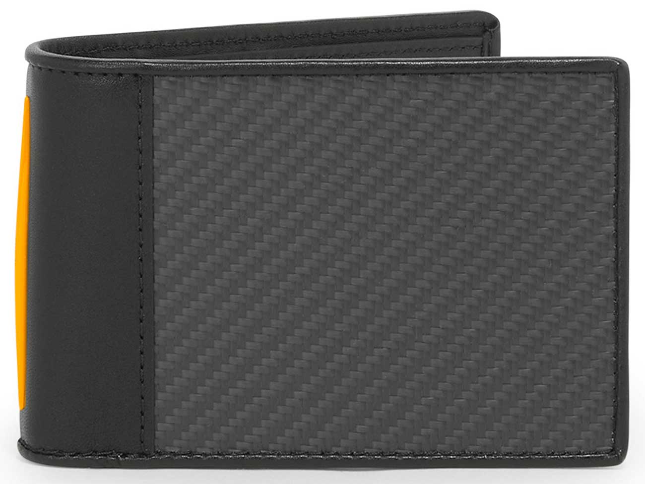 TUMI McLaren Slim Single Billfold in Carbon|Papaya - 01501639546
