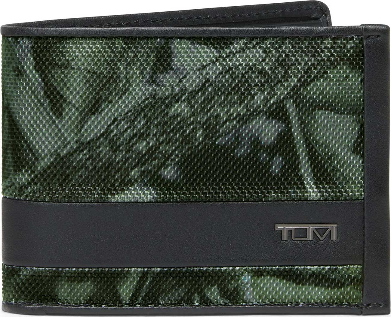 TUMI Alpha Double Billfold in Forest Camo
