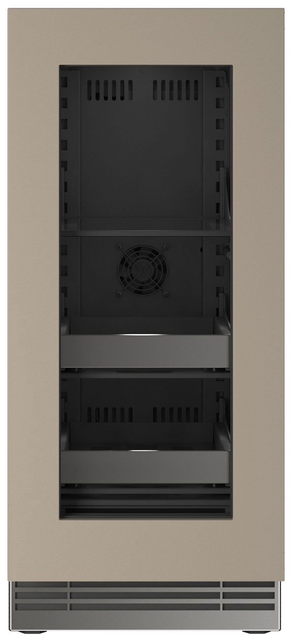 U-Line Home Collection 2.8 Cu. Ft. Beverage Center 15-Inch Wide in Custom Panel Frame