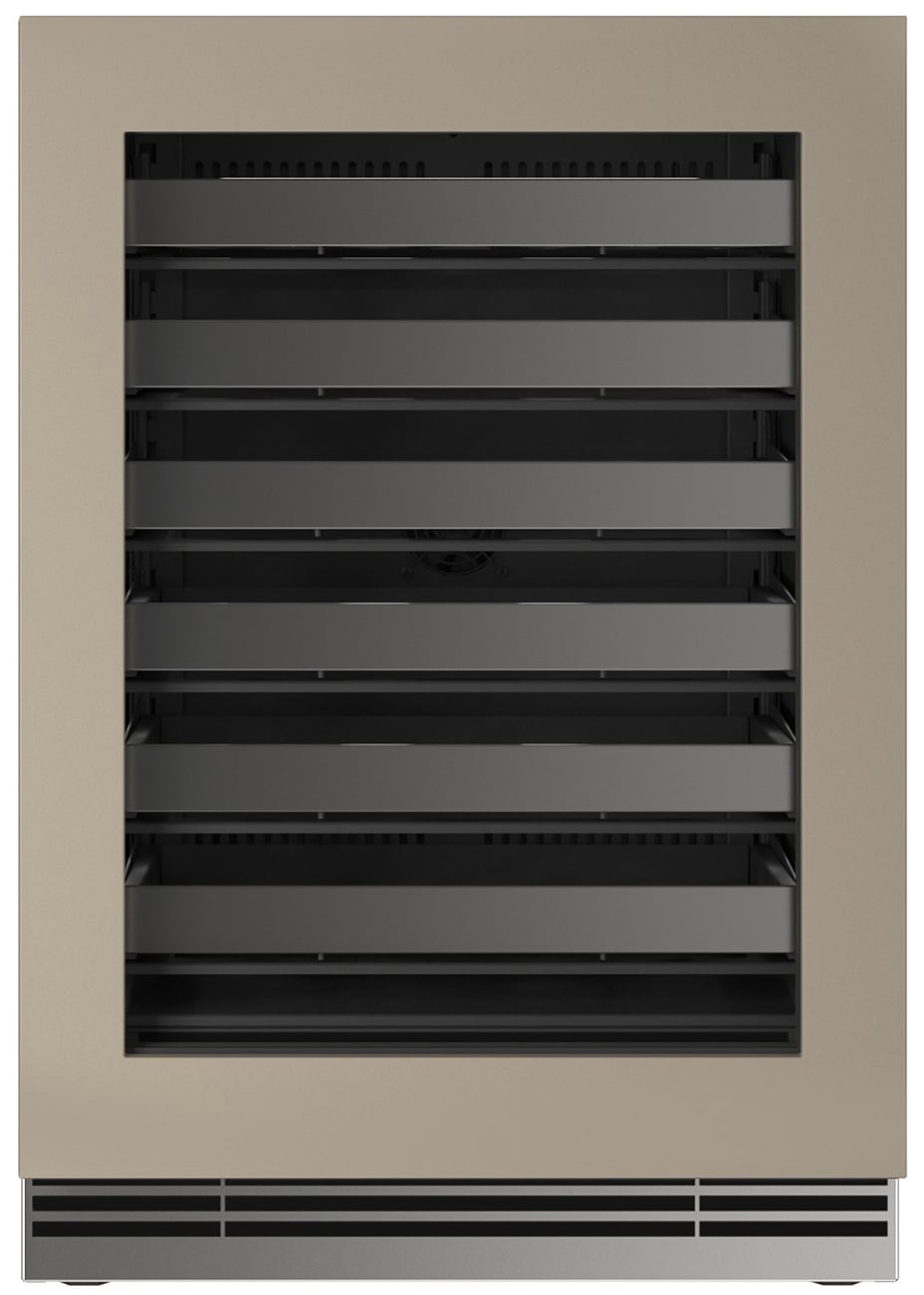 U-Line Home Collection 5.1 Cu. Ft. Wine Refrigerator 24-Inch Wide in Custom Panel Frame
