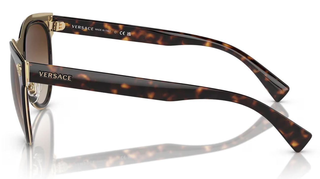 Versace VE2198125213 54mm Sunglasses in Havana|Brown