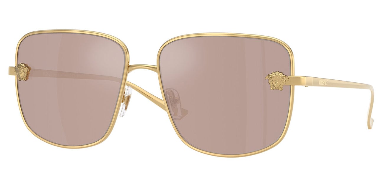 NEW VE2282 1002/9C VERSACE WOMEN SUNGLASSES VERSACE VE2282 10029C Sunglasses Versace VE 2282 (1002AK) VE2282 O2282 Woman  main image 2