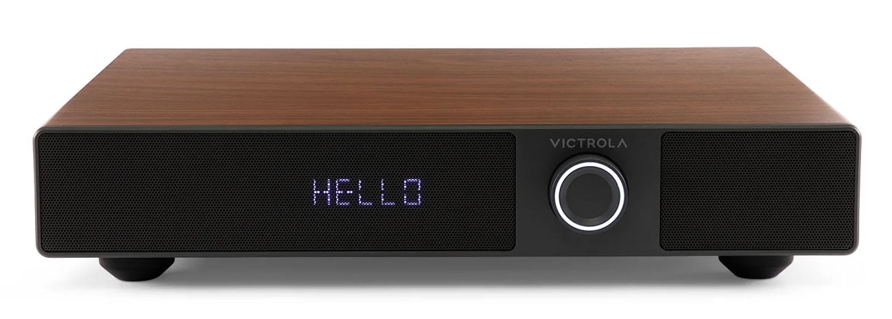 Victrola Soundstage Bluetooth Turntable Soundbase in Walnut