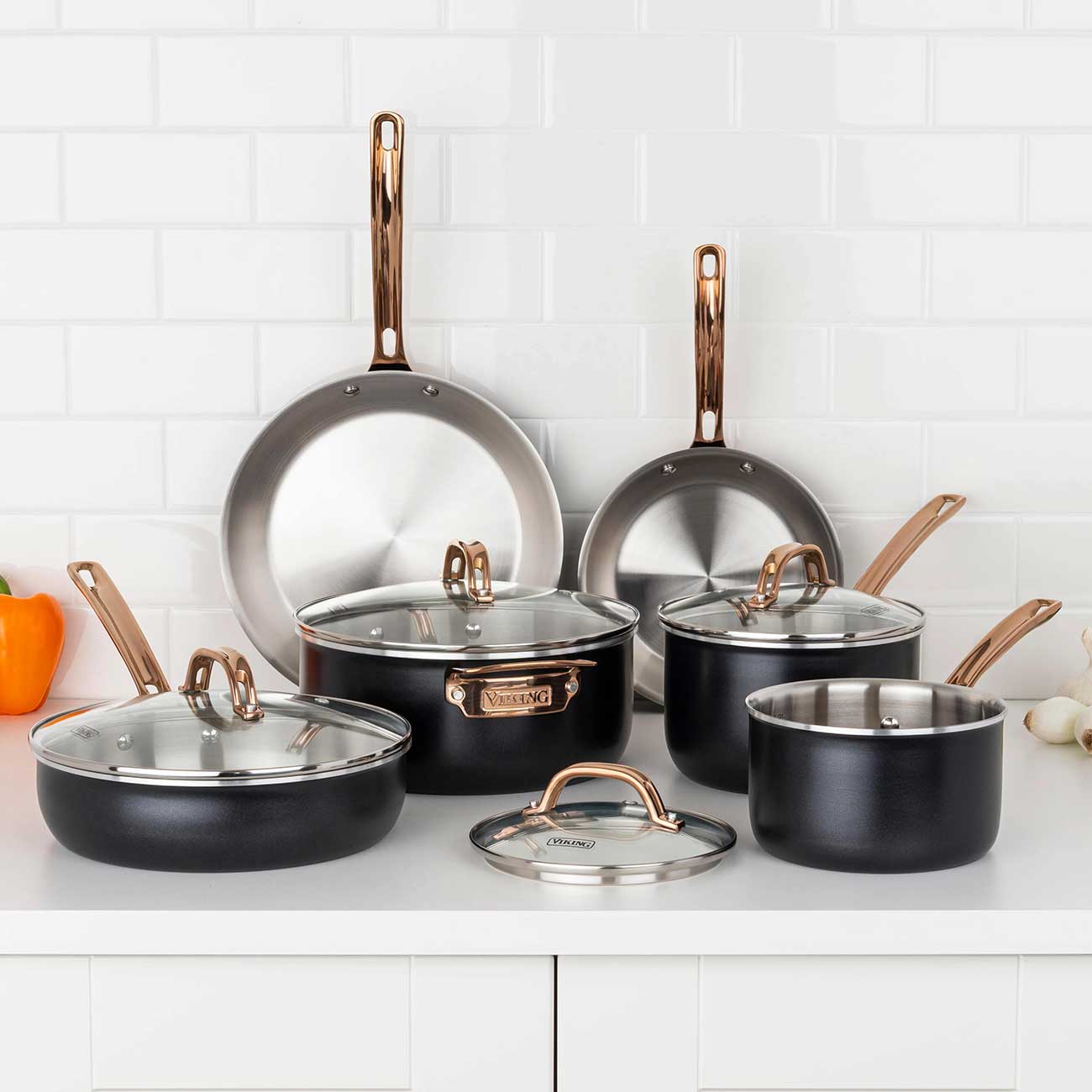 tammyインコア　WEST BEND COOK WARE 鍋セット Cook N Home 12-Piece Hard Anodized Aluminum Nonstick Cookware Set
