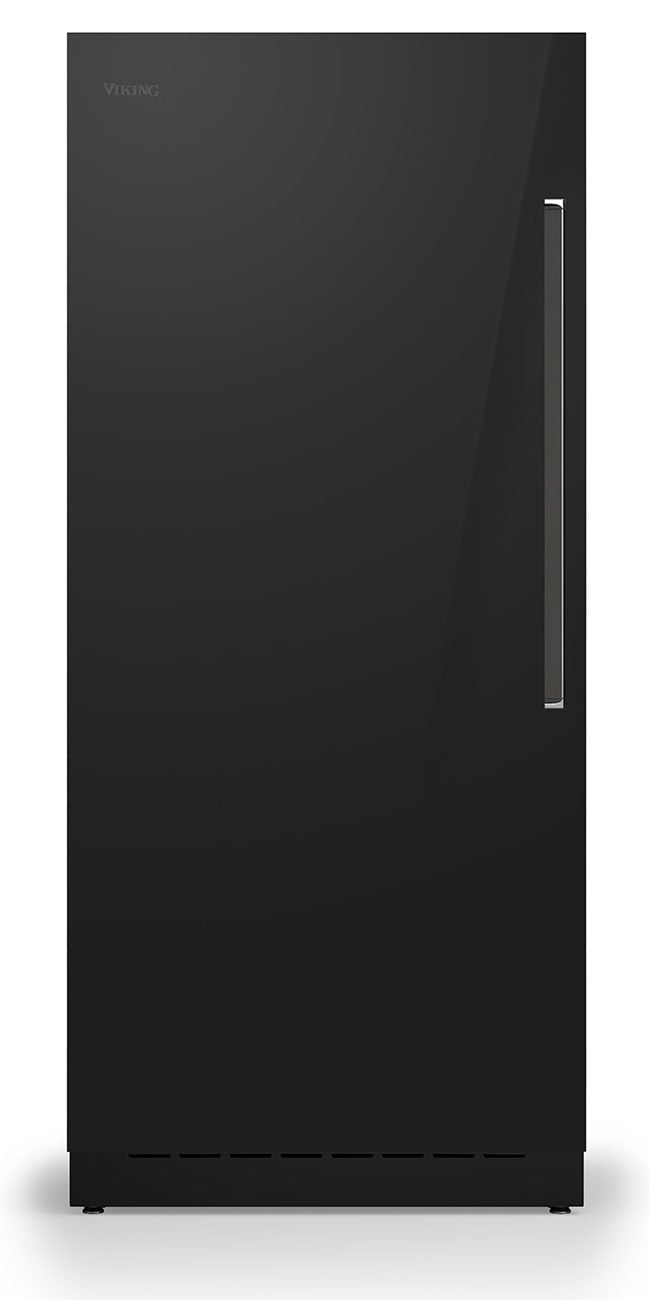 Viking Door Panel Left Hinge 36in Black Glass - MVI6364CDPLBG