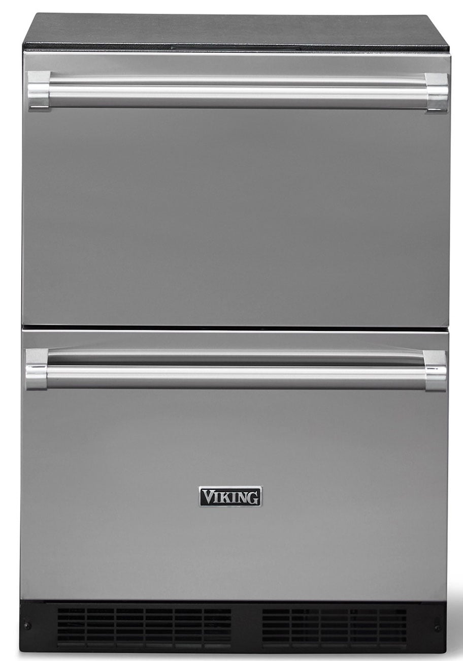 Viking 5 Series Door Panel With Professional Handle For 30-Inch Refrigerator Drawer In Stainless Steel