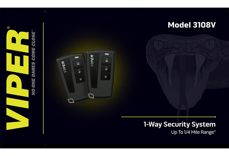 Viper Enhanced 1-Way Security System - 3108V | abt
