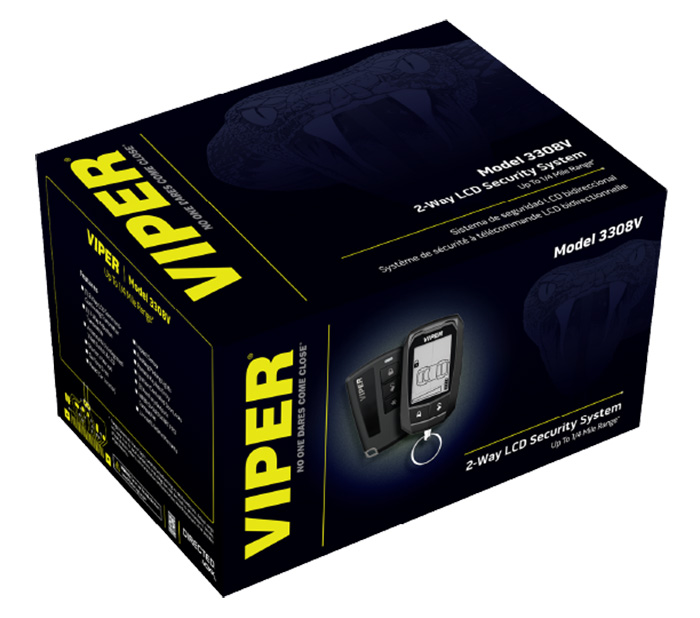 VIPER 3102V セキュリティ VIPER 3308V LCD 2-Way Security System