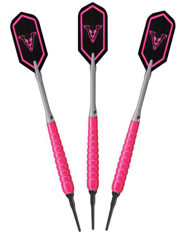 Viper by GLD Products Darts V Glo Soft Tip 18 Grams in Pink (3 Pack)