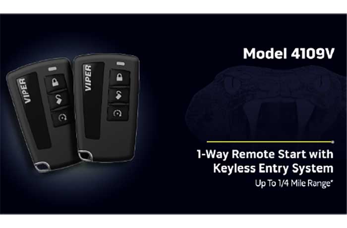 Viper Enhanced 1-Way Remote Start Keyless System - 4109V | Abt