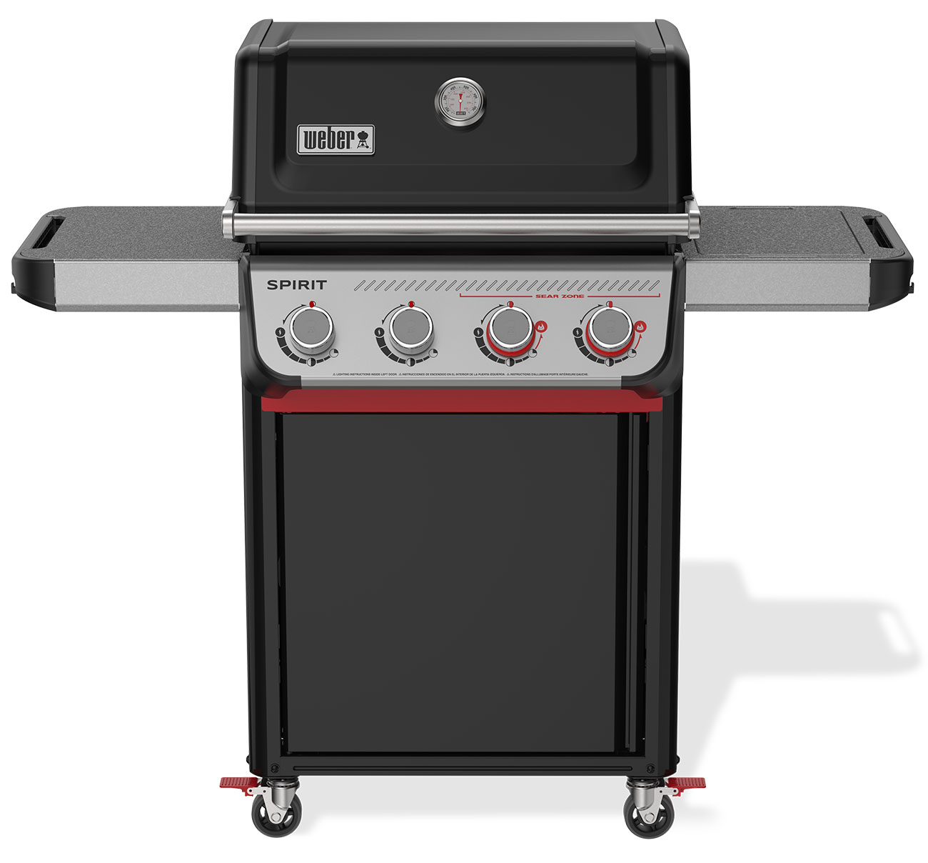 Weber Spirit E-425C Liquid Propane Gas Grill in Black