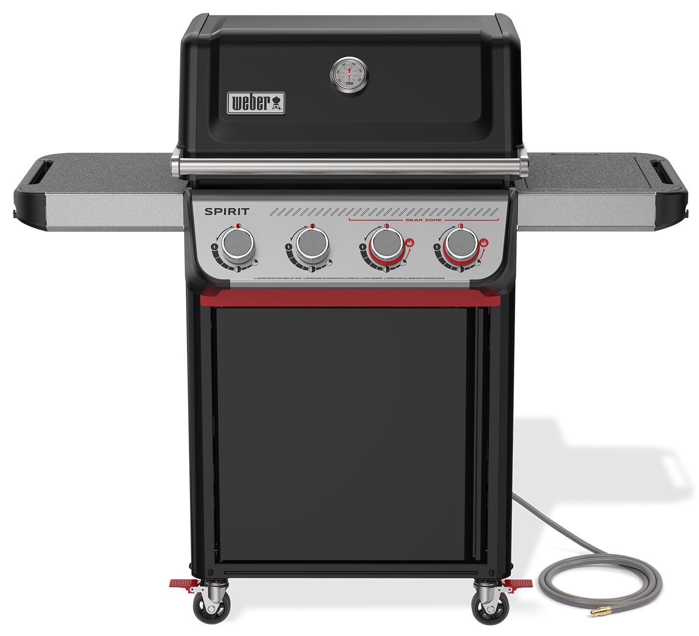Weber Spirit E-425C Natural Gas Grill in Black