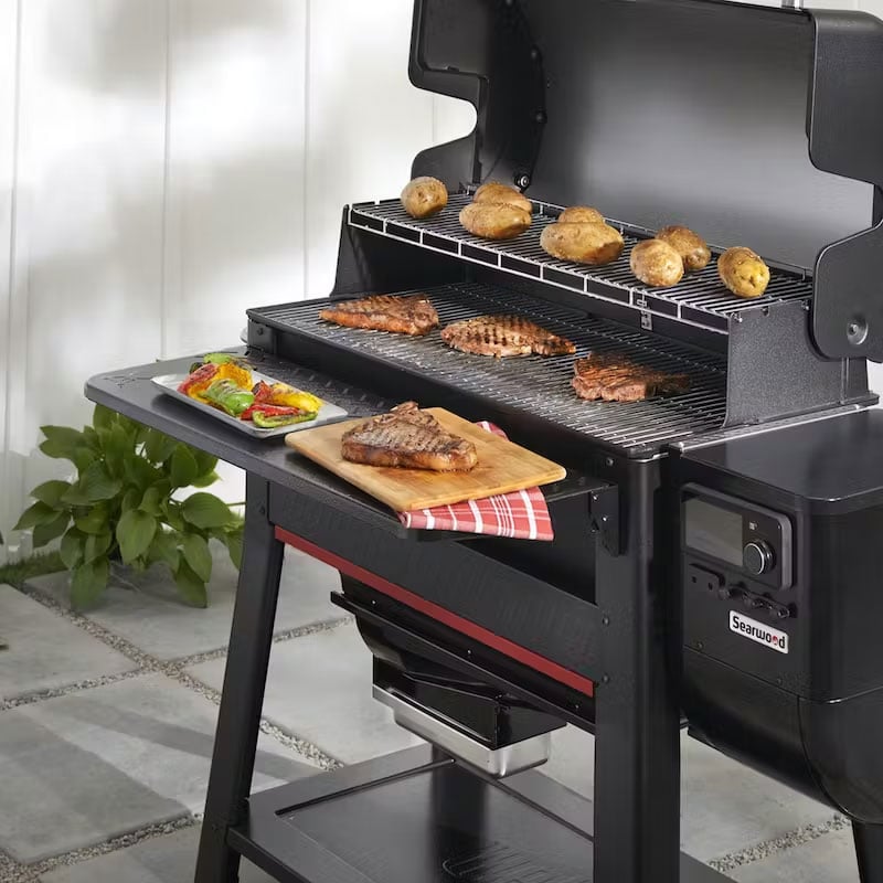 Weber Table Front for Searwood XL 600 Pellet Grill | Abt