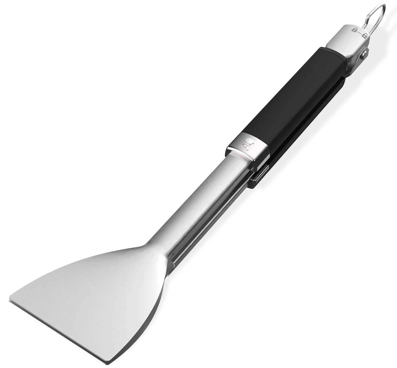 Weber Flat-Grip Tongs in Stainless Steel