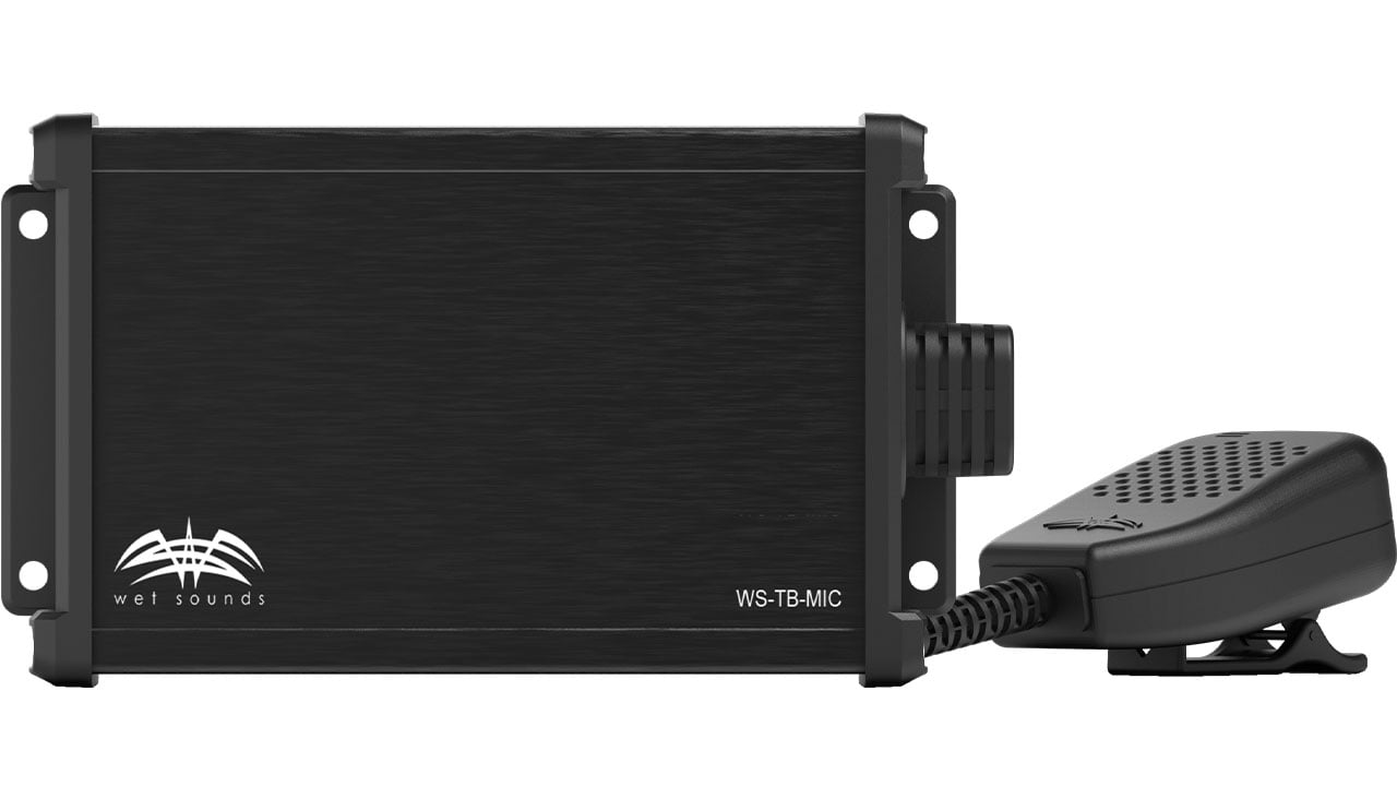 Wet Sounds Talk-back Microphone with Adjustable Mic Gain