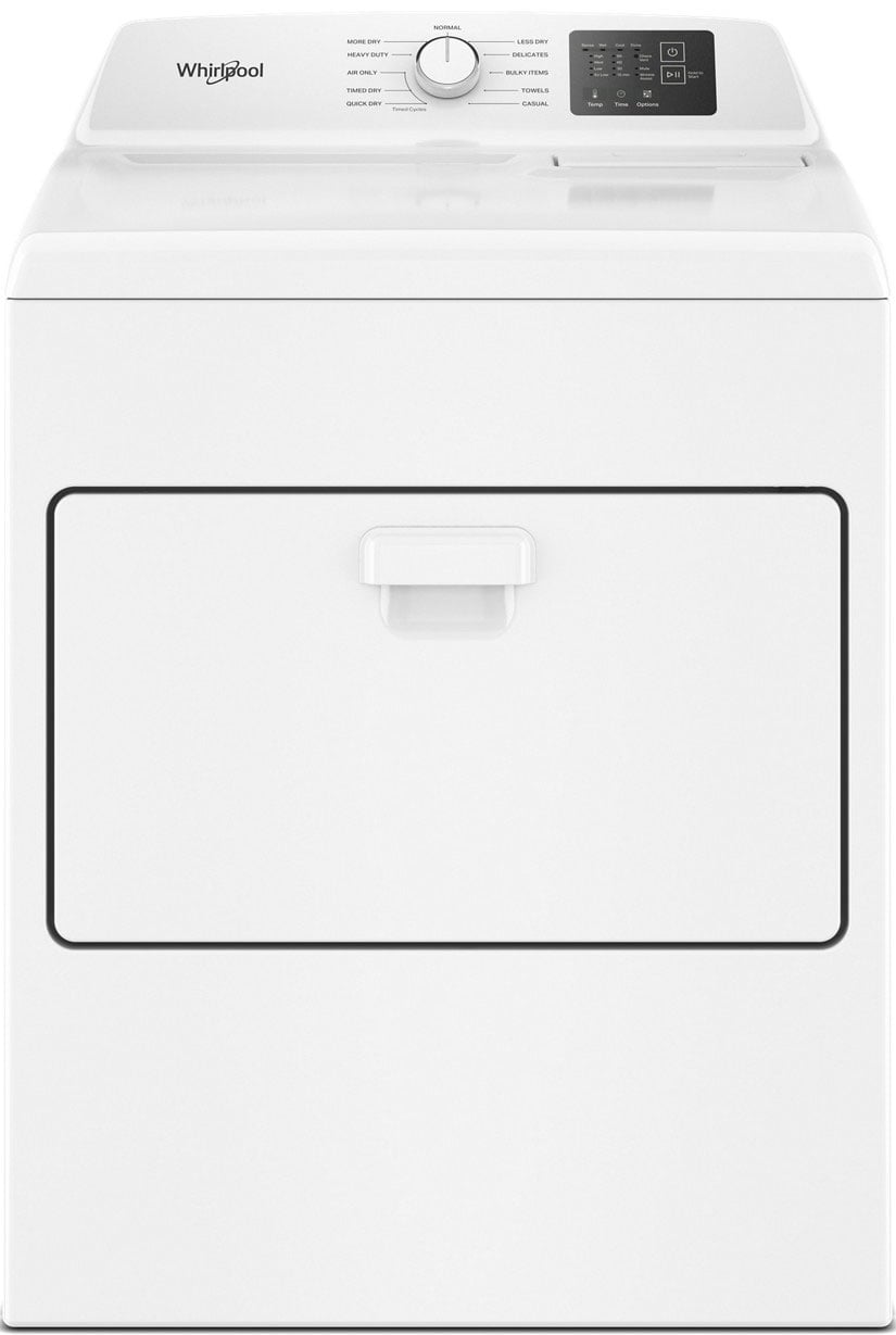 Whirlpool 7 Cu. Ft. Electric Dryer with AutoSensing in White