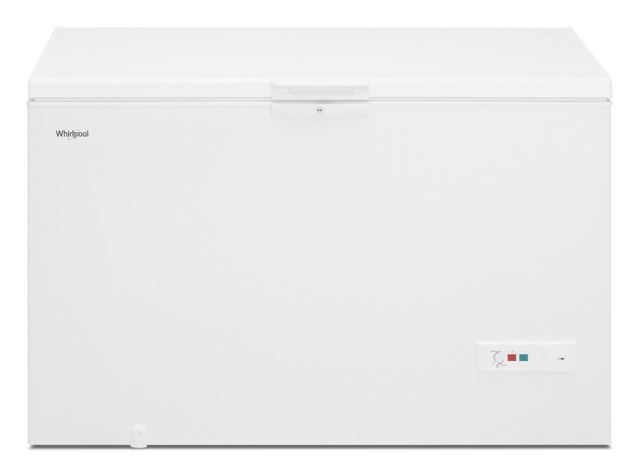 Whirlpool Convertible Chest Freezer with 3 Storage Levels 16 Cu. Ft. in White