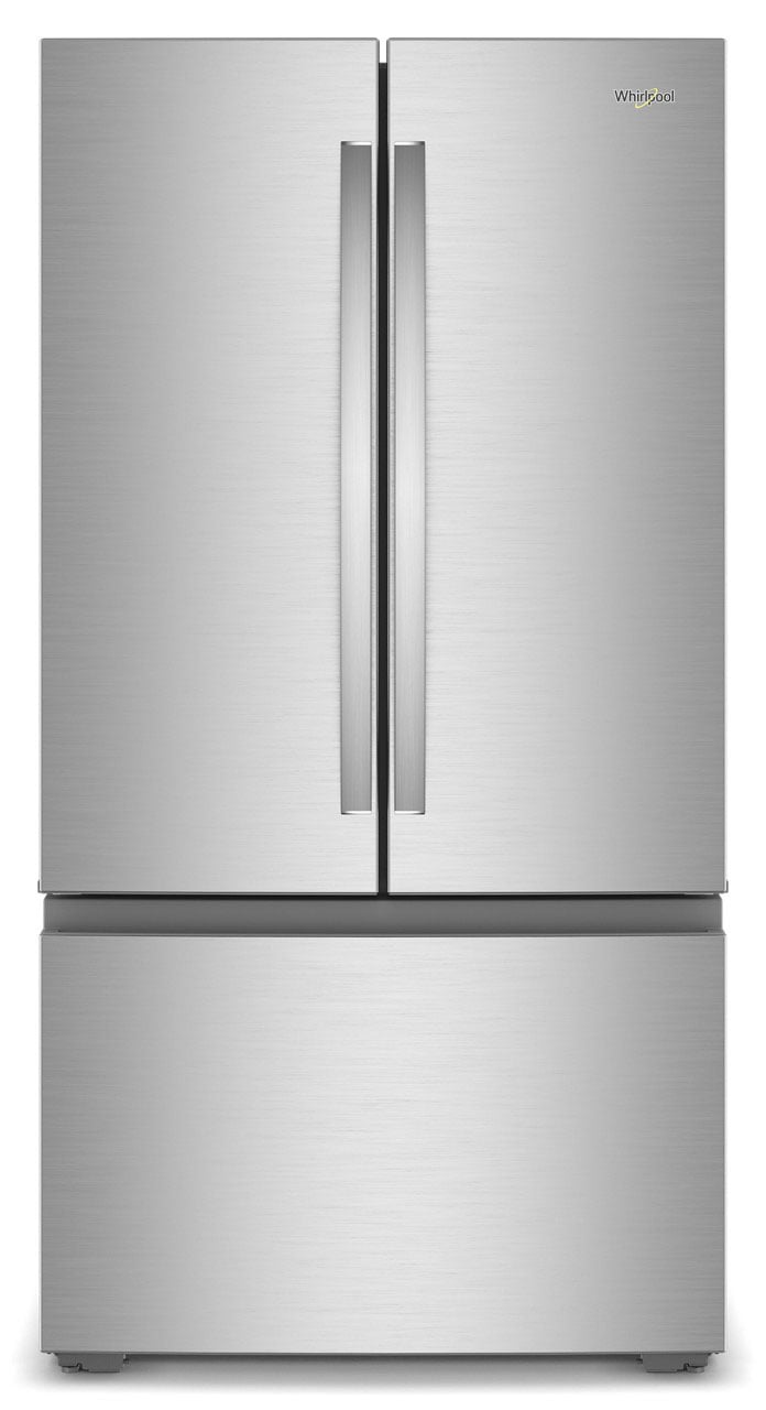 Whirlpool 24 Cu. Ft. Counter-Depth French Door Refrigerator 36-Inch Wide in Fingerprint Resistant Stainless
