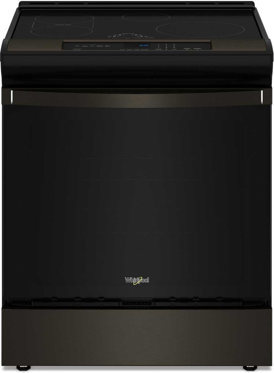 Whirlpool Induction Range With No Preheat Air Fry 30 In. in Black Stainless Steel